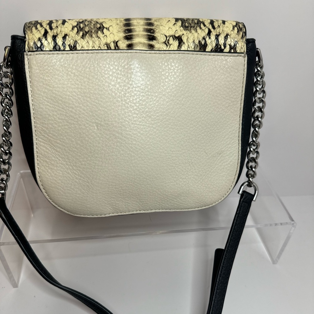 #201 Michael Michael Kors Python Half Dome Small … - image 4